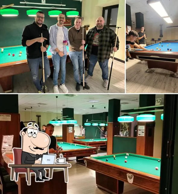 Dettagli e atmosfera della sala